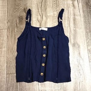Navy blue Hollister tank